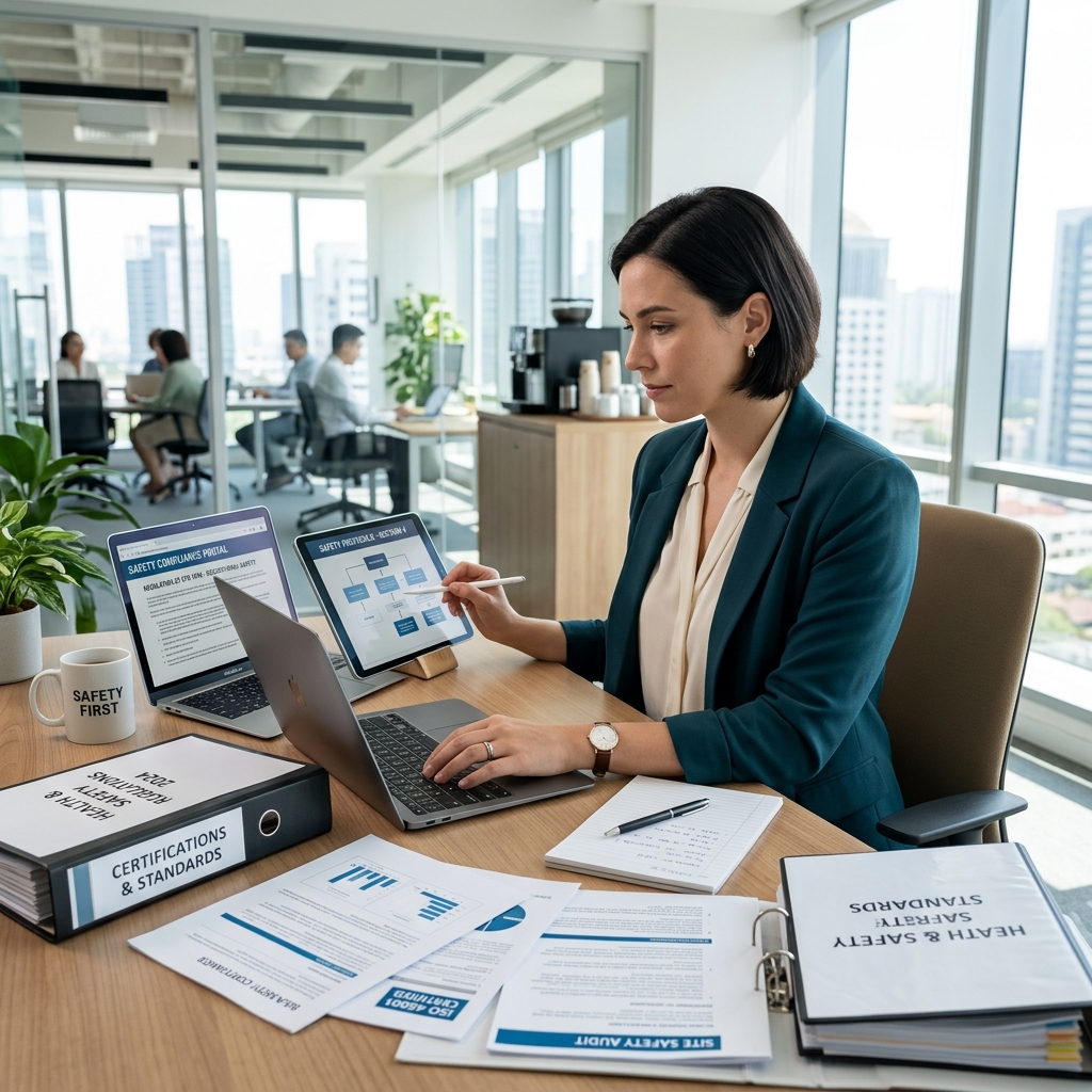 Allievo che segue un corso e-learning sul proprio laptop